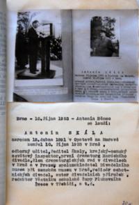 Opatov, 100 let ochotnického divadla v Opatově 1883-1983