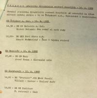 Rozsochy, Okresní přehlídka vesnických souborů 1989