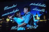 Miletín, NP seniorského divadla, zahájení a uvádění představení, 2012