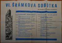 Sobotka, VI. Šrámkova Sobotka - plakát, 1962