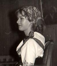 Bílá Třemešná, školní soubor, Popelka, 1969