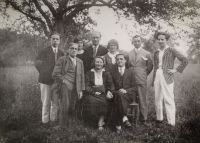 Lázně Toušeň, Sokol, herci DS Toušeň, 1930