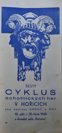 Nový Bydžov, Jirásek, Programy, pozvánky