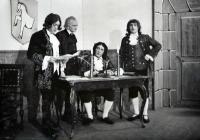 Praha-Kobylisy, Lidové divadlo, Mistr ostrého meče, 1942