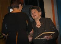 Emilie Dynterová předání ocenění