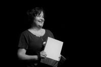 Louny, Lounské divadlení, Milena Syrovátková při zahájení přehlídky, 2021