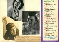 Praha, Umělecký kolektiv Evy Suchardové, Věčná Eva, 1954