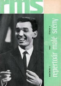 Repertoár malé scény, titulní strana, 1964/4
