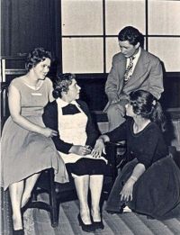 Libochovické divadelní léto 1961, Scéna, Příliš Štědrý večer