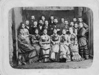 Frenštát pod Radhoštěm, ochotníci 1880