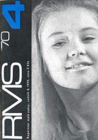 Repertoár malé scény, titulní strana, 1970/4