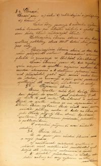 Krasoňov, Čtenářsko-ochotnický spolek, spolkové stanovy, 1920