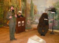 Hořičky, výstava Malované opony, 2012, Červená Karkulka v hist.kulisách