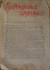 Sezemice, Spolek divadelních ochotníků, plakáty