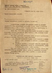 Humpolec, Okresní národní výbor, převod souborů dle Soběslavského kulturně osvětového plánu, 1951