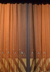 Kolín, Městské divadlo, opona - tapiserie, detail opony, 1988