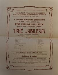 Litomyšl, Jednota divadelních ochotníků, Korespondence