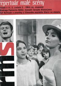 Repertoár malé scény, titulní strana, 1964/11