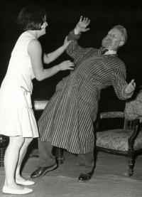 Libochovice, Scéna, Věra Lukášová, Libochovické divadelní léto 1967