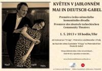 Jablonné v Podještědí, Česko-německé komunitní divadlo, Květen v Jablonném Mai in Deutsch-Gabel, 2013
