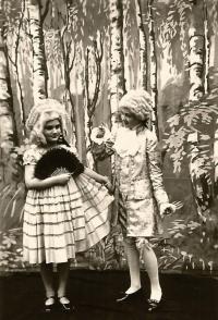 Praha-Kobylisy, Lidové divadlo, Taneček panny Márinky, 1937