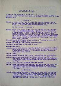 Chudenice, Tyl, Mamselle Nitouche, scénář, 1950