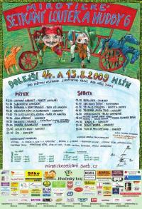 Mirotice, Mirotické setkání loutek a hudby - plakát, 2009