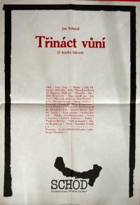 Chotěboř, Schod, Třínáct vůní - plakát, 1989