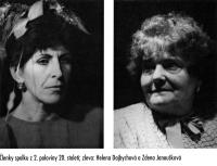 Kutná Hora, Tyl, členky souboru Helena Dajbychová a Zdena Janoušková