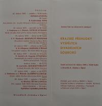 Hradec Králové, Krajské kulturní středisko, Impuls, Úpice, KP s výběrem na Jiráskův Hronov a NP RSDH Svitavy, 1979