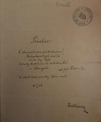 Litomyšl, Jednota divadelních ochotníků, Korespondence