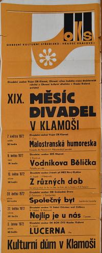 Nový Bydžov, Jirásek, Plakáty