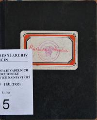 Cerekvice nad Bystřicí, JDO, Kniha pokladní, 1945 - 1948