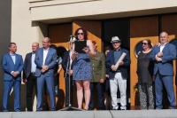 Hronov, předání ceny Ministerstva kultury ČR Janě Urbanové z Krupky, CP Jiráskův Hronov 2020