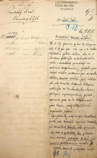 Pelhřimov, Okresní úřad, příkaz ke zřizování divadelních komisí, 1891