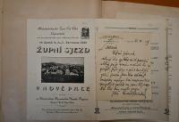 Nová Paka, SDO,  dopis Rudolfa Medka, 1929