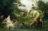 Ženíšek, Oldřich a Božena, obraz