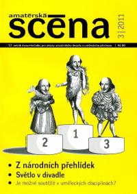 Amatérská scéna, titulní strana, 2011/3