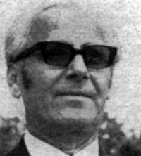 Cyril Bláha, první místopředseda SČDO, vedoucí, režisér a herec souboru Tyl Drahotuše, 1969