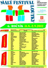 Moravský Krumlov, Malý festival loutky - plakát, 2012