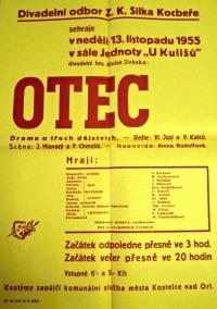 Kocbeře, Bozděch, Otec - plakát, 1955