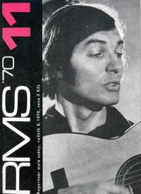 Repertoár malé scény, titulní strana, 1970/11