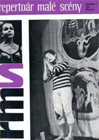 Repertoár malé scény, titulní strana, 1965/8