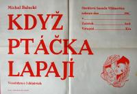 Vilémovice, OB, Když ptáčka lapají - plakát, 1965