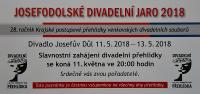 Josefův Důl, J. K. Tyl, Josefodolské divadelní jaro - pozvánka, 2018