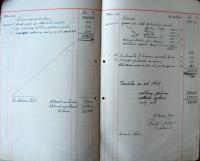 Třebíč, Palacký, Pokladní kniha, 1930 - 1950