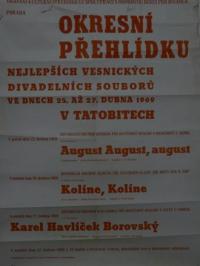 Tatobity, OP venkovských DS - plakát, 1969