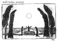 Písek, Jihočeští akademici, Faëthón, návrh scény, 1930