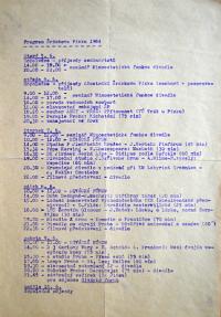 Písek, Šrámkův Písek, program, 1984