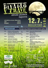 Bechyně, Divadlo v trávě 2014 - program, plakát